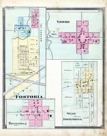 Fostoria, Van Buren, West Independence, Cannonsburg, Hancock County 1875